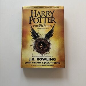 HARRY POTTER AND THE CURSED CHILD Special Rehearsal Edition FIRST  PRINTING HC